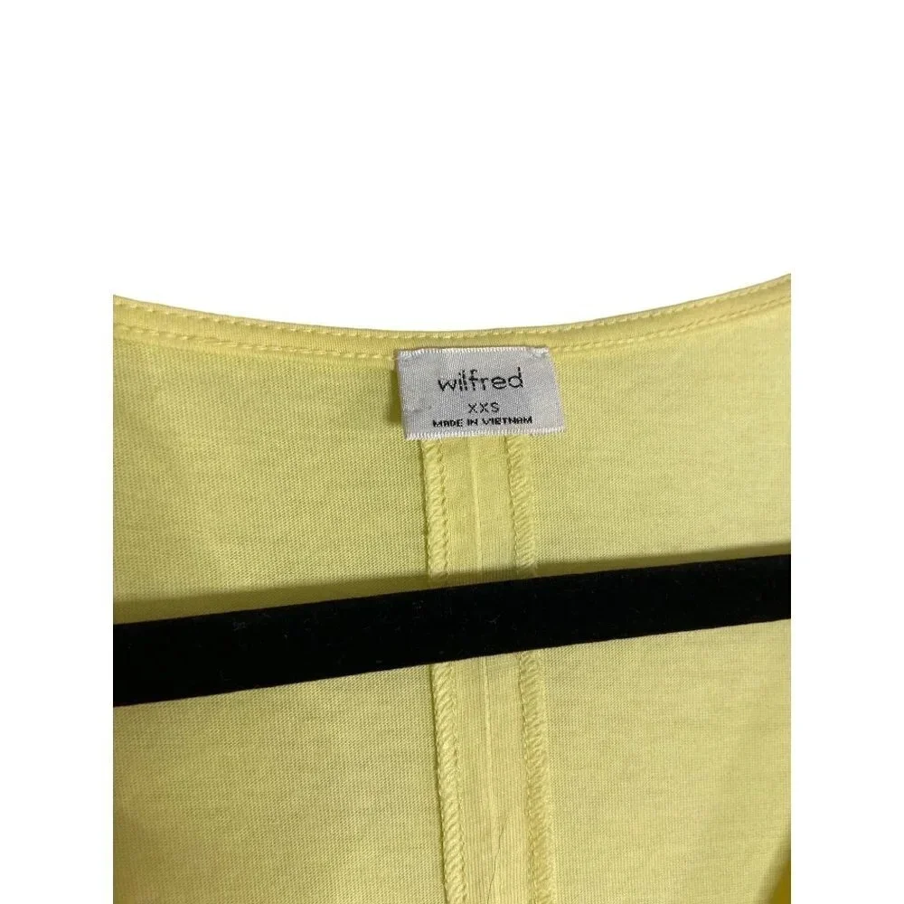 Wilfred Aritzia Nissa Dress Yellow-sz XXS